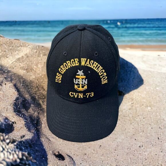 USS George Washington USN CVN-73 hat excellent condition - Picture 1 of 8